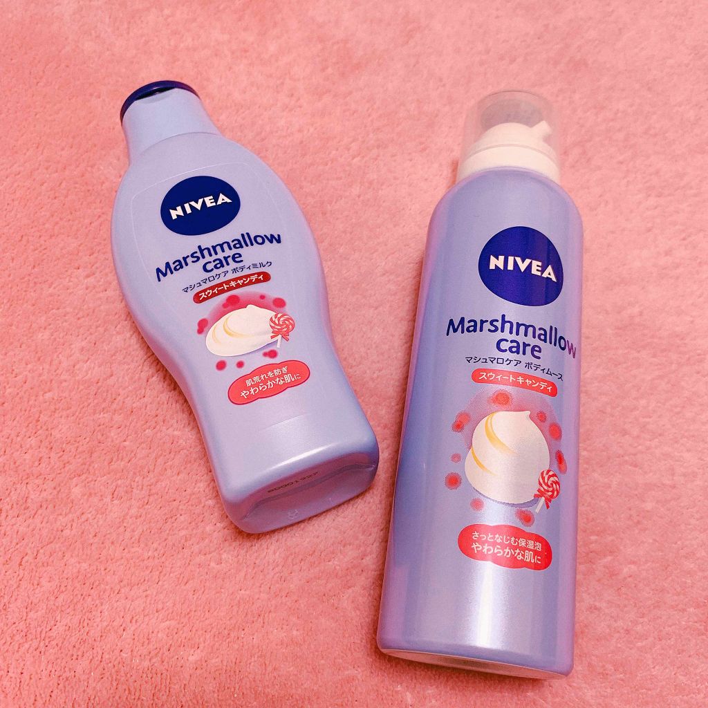 マシュマロケアボディミルク シルキーフラワーの香り/ニベア/ボディミルクを使ったクチコミ（1枚目）