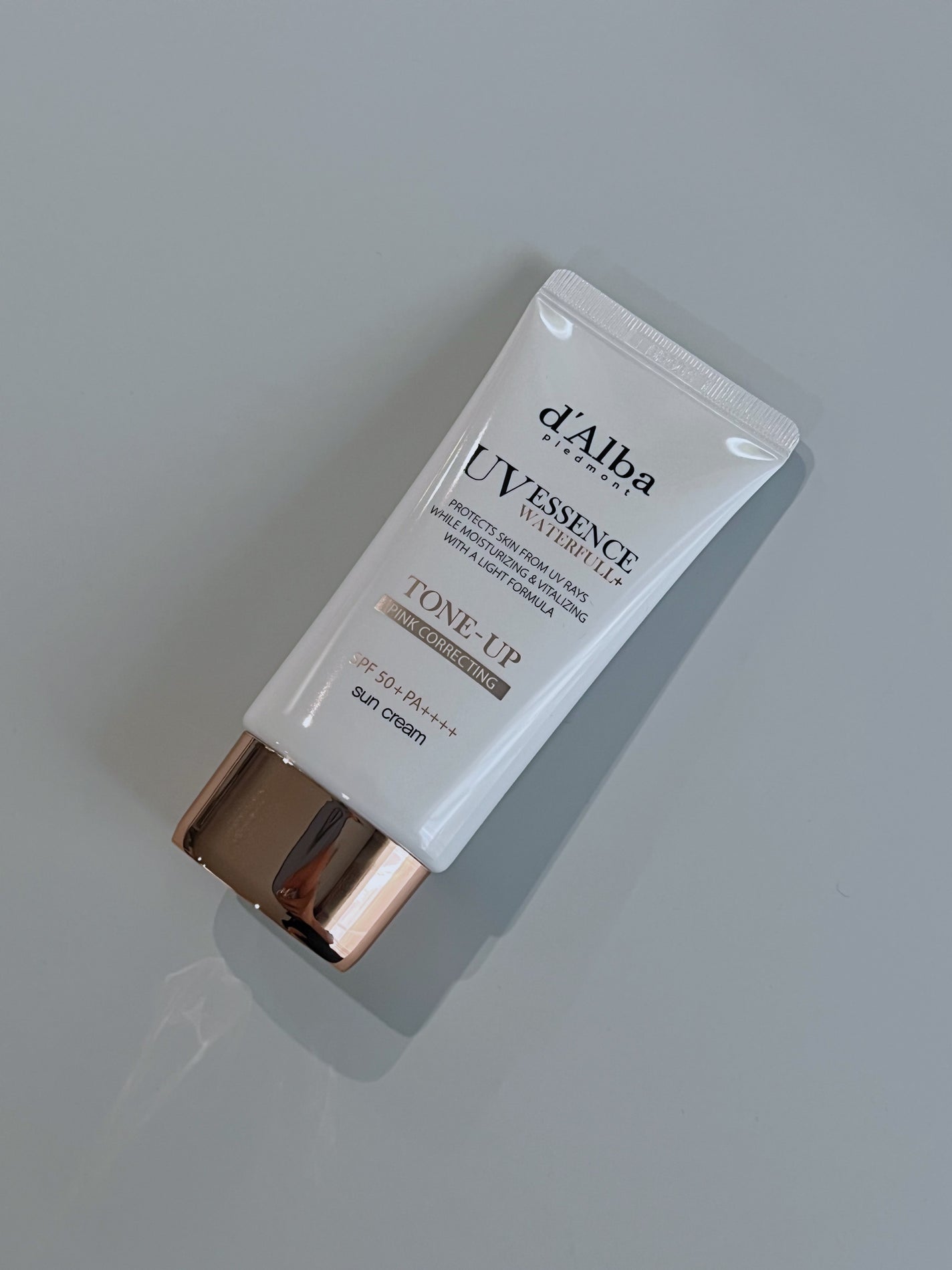 ウォータフルトーンアップサンクリーム/ダルバ/日焼け止めクリームを使ったクチコミ(1枚目)