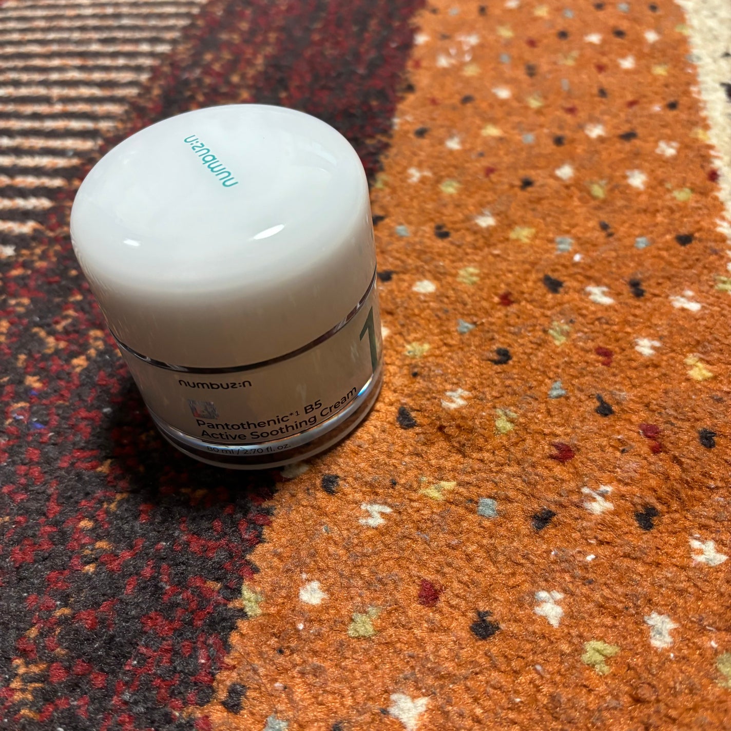 1番 塗るパントテン酸スージングクリーム/numbuzin/フェイスクリームを使ったクチコミ(1枚目)