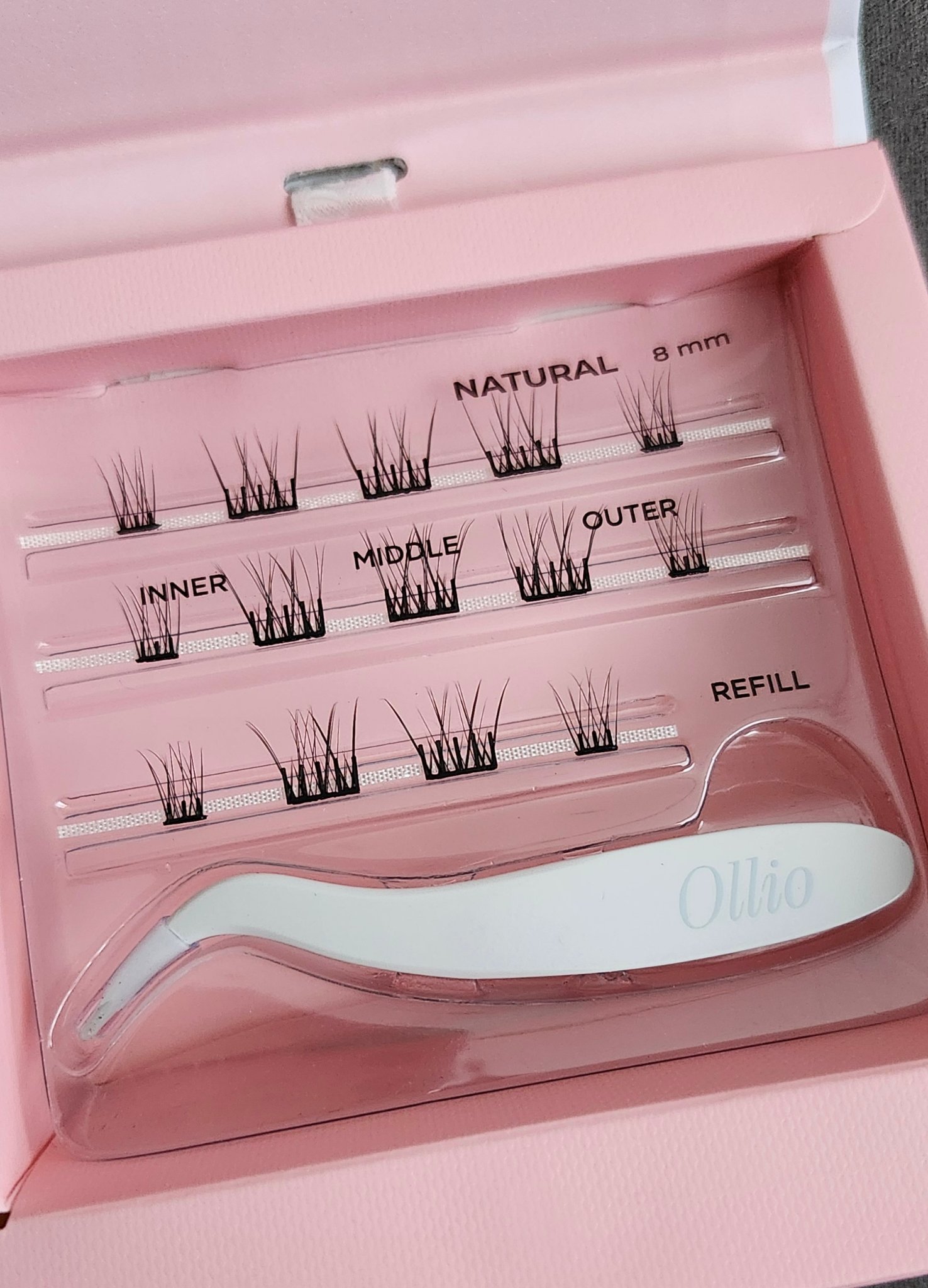 オーリオ シングル ナチュラル M 10mm/ollio/メイクアップキットを使ったクチコミ（2枚目）