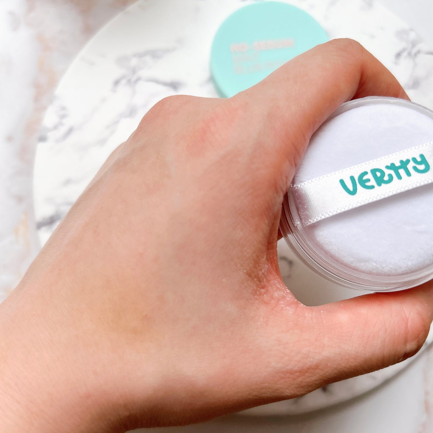 waniwaniコスメ@ふぉろば on LIPS 「VERTTY✧ノーセボムミントブラーパウダー✧モイスチャーピン..」(5枚目)