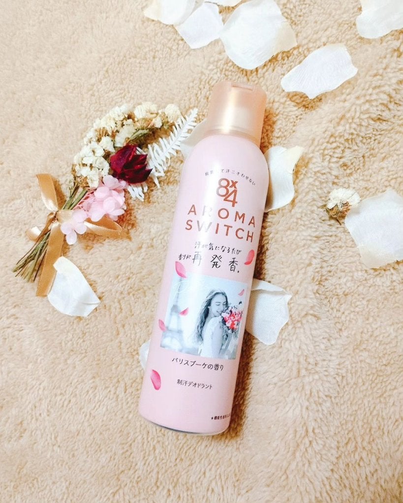 8x4 アロマスイッチ スプレー パリスブーケの香り/8x4/デオドラント・制汗剤を使ったクチコミ(1枚目)