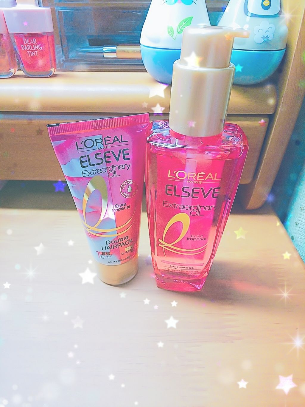 エクストラオーディナリー オイル ダブルヘアパック さらさらシャイン/ロレアル パリ/ヘアマスク・ヘアパックを使ったクチコミ（1枚目）