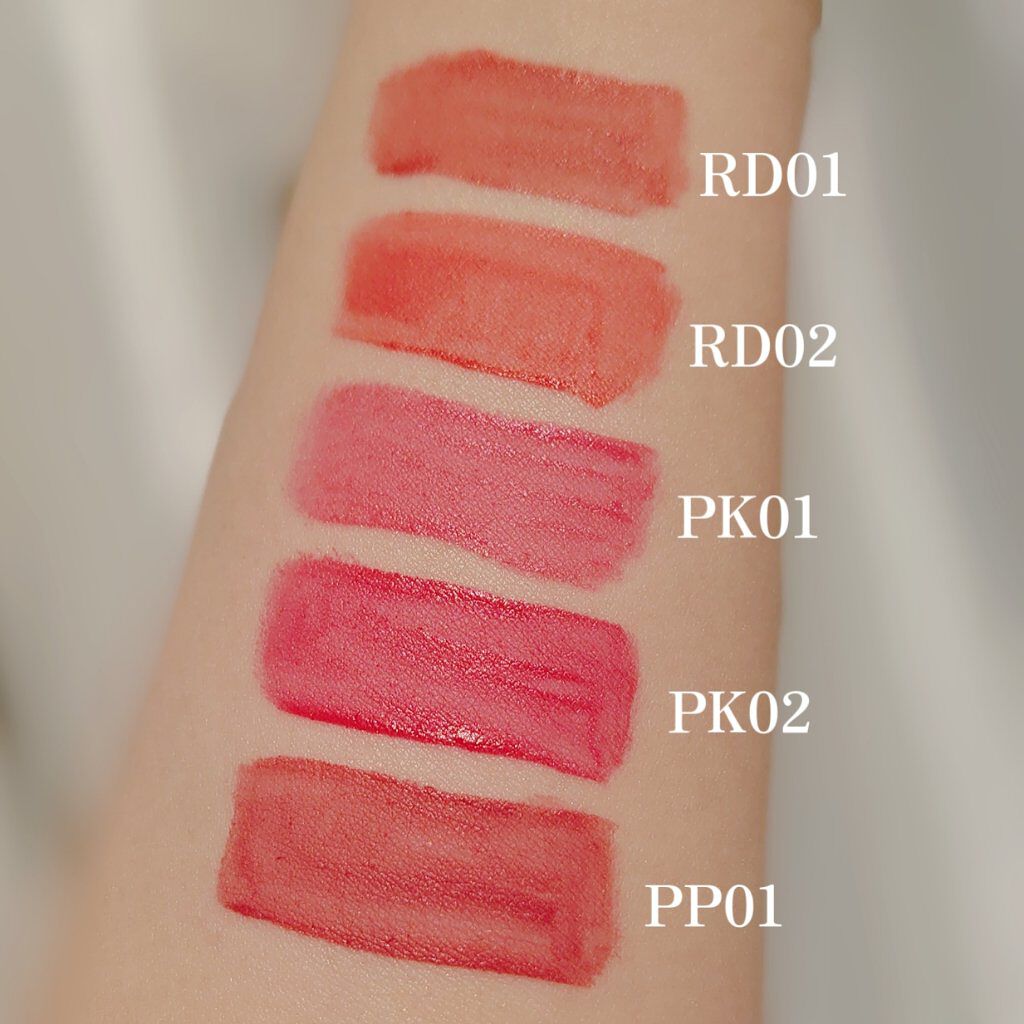 ウォーター ドロップベールティント /BANILA CO/リップティントを使ったクチコミ（2枚目）