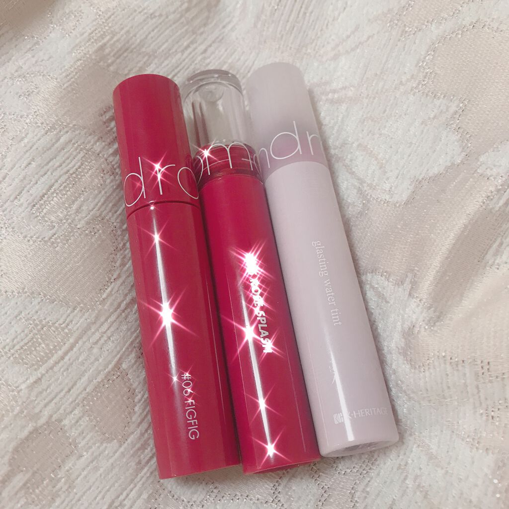 ジューシーラスティングティント/rom&nd/リップティントを使ったクチコミ(2枚目)