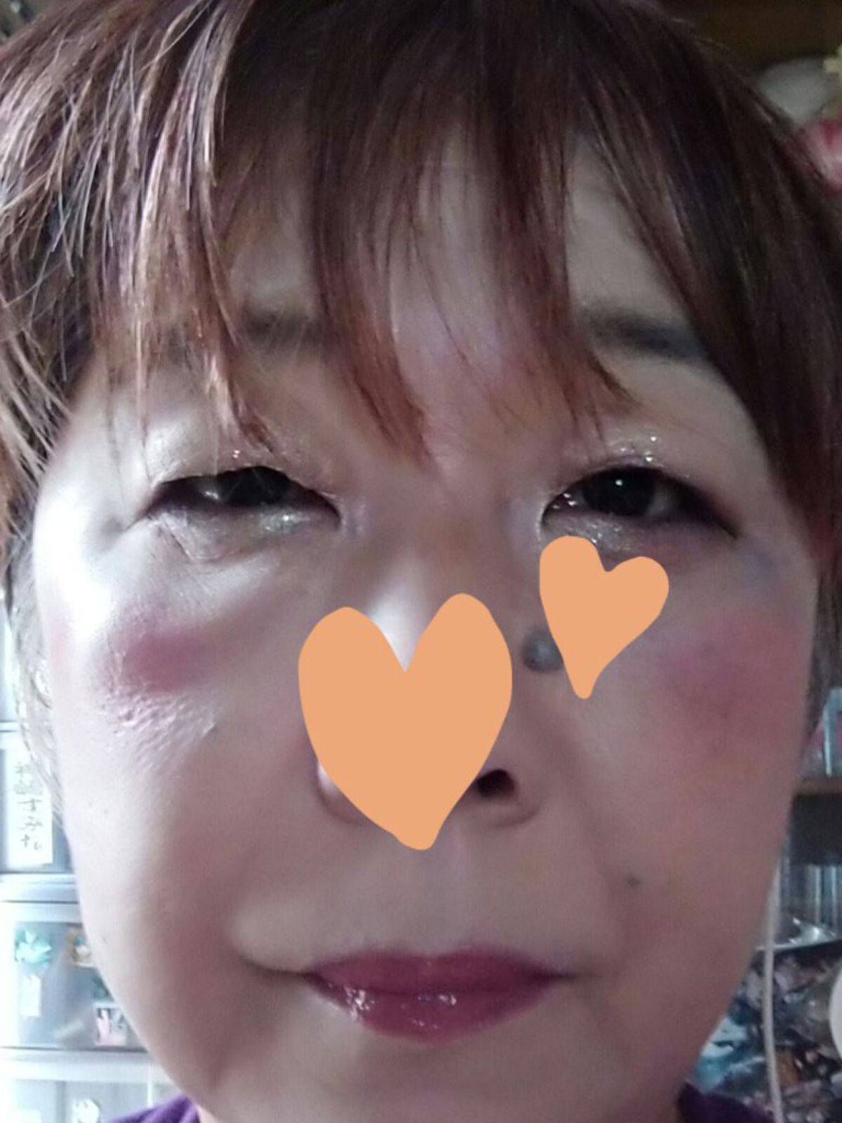 ドリーミーグロウチーク /upink/ジェル・クリームチークを使ったクチコミ（3枚目）