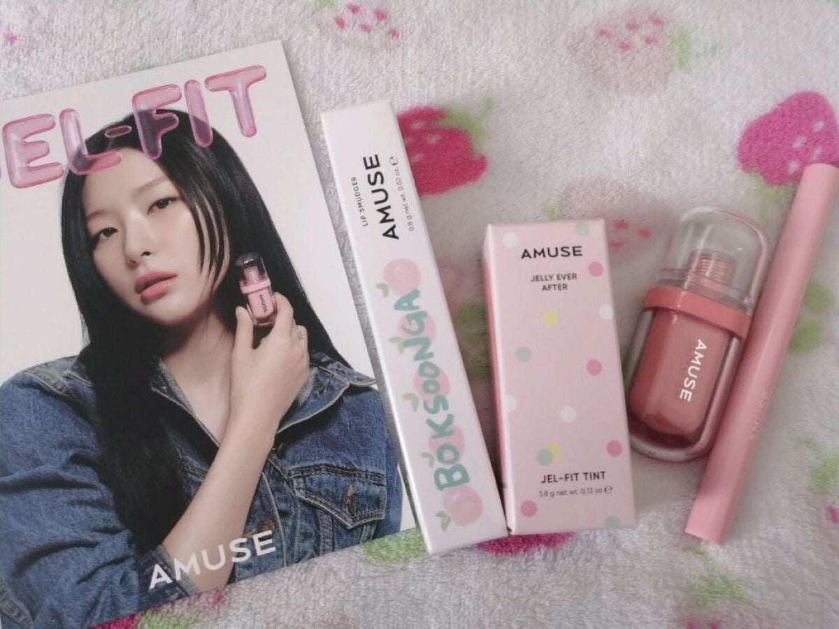 ジェルフィットティント/AMUSE/リップティントを使ったクチコミ(10枚目)
