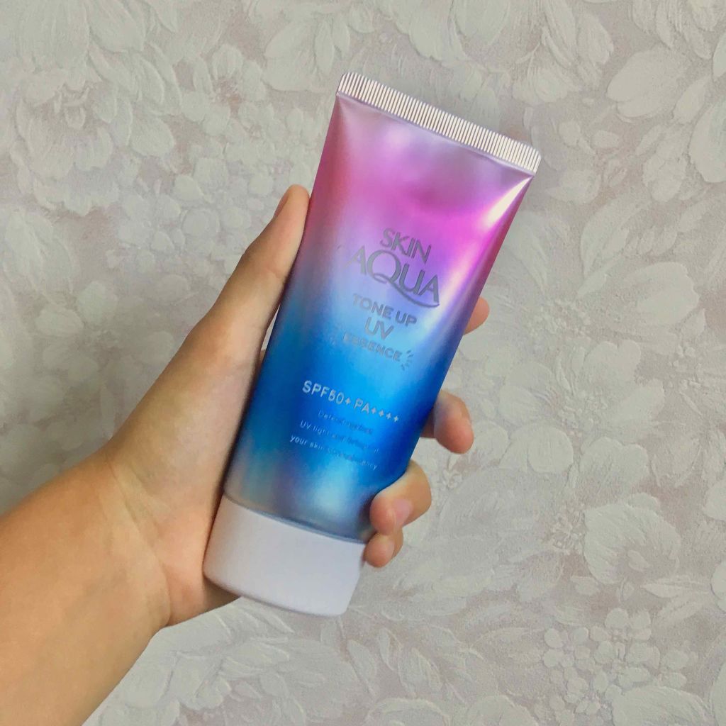 スキンアクア トーンアップUVエッセンス/スキンアクア/日焼け止めクリームを使ったクチコミ（1枚目）