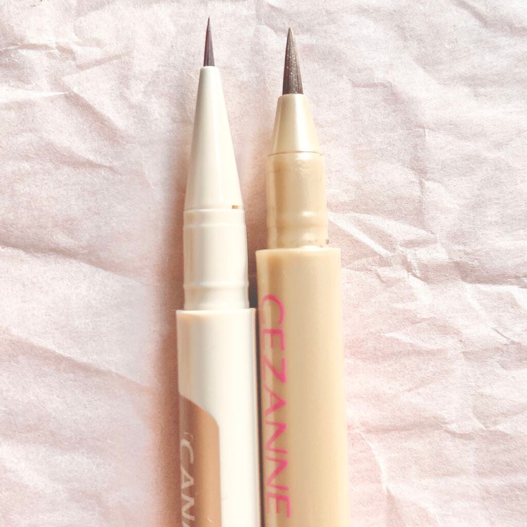 描くふたえアイライナー/CEZANNE/リキッドアイライナーを使ったクチコミ(5枚目)