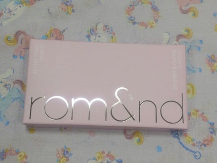 ベターザンパレット/rom&nd/アイシャドウパレットを使ったクチコミ(1枚目)