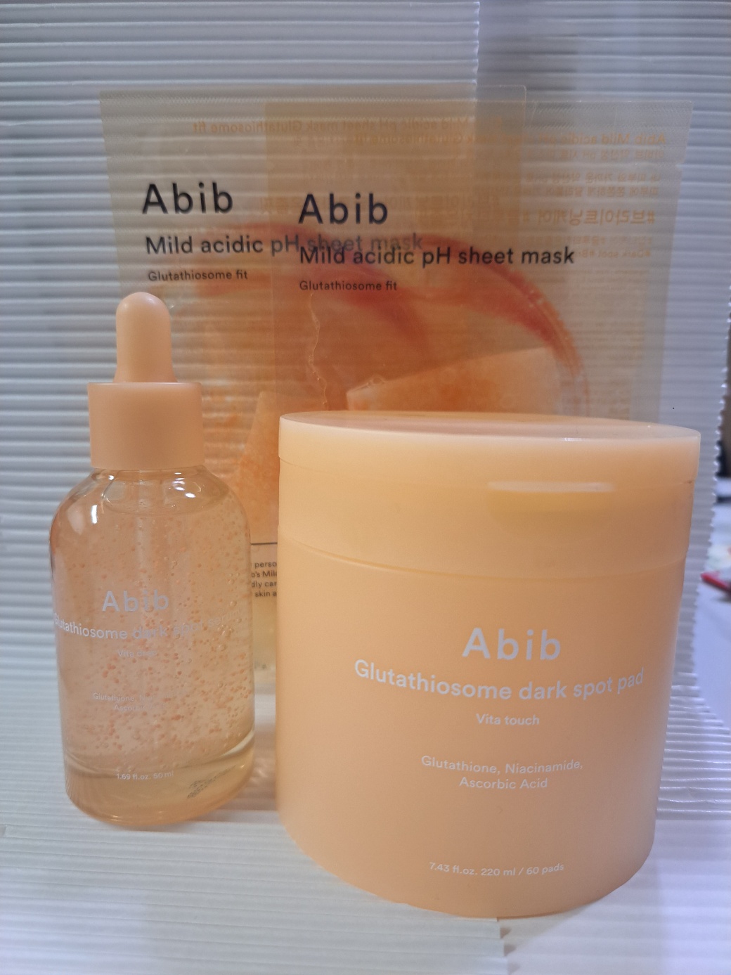 グルタチオンソームダークスポットセラムビタドロップ/Abib /美容液を使ったクチコミ（1枚目）