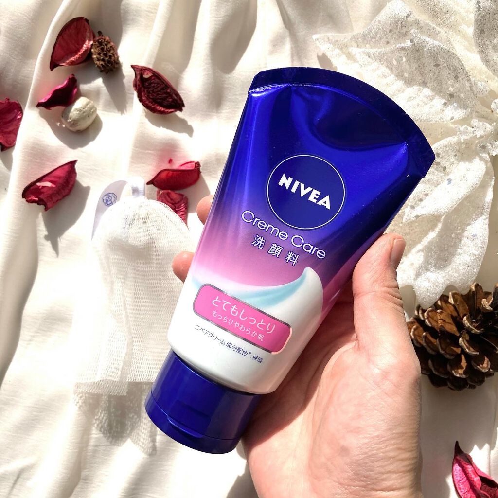 ニベア クリームケア洗顔料 とてもしっとり/ニベア/洗顔フォームを使ったクチコミ(2枚目)