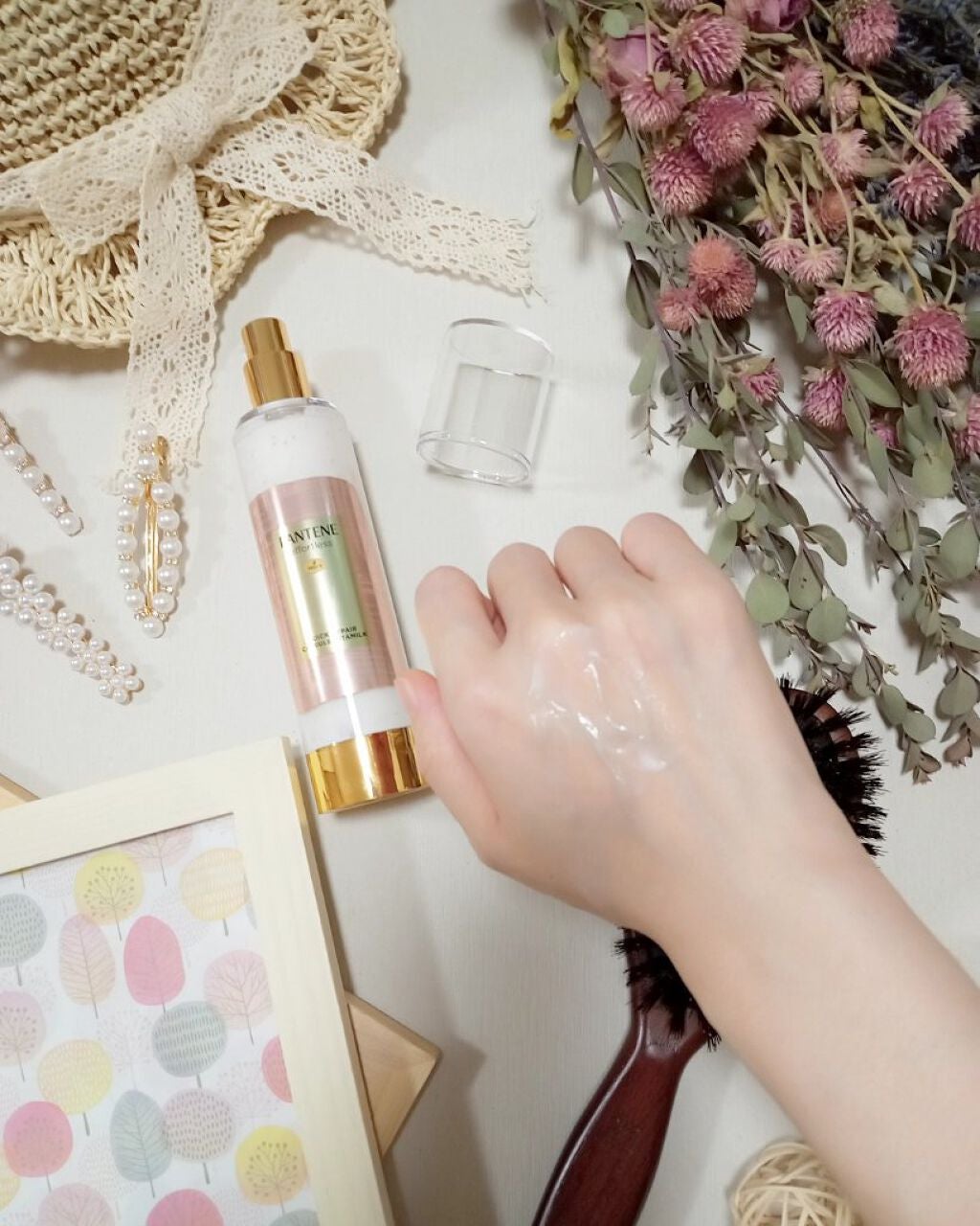 パンテーン エフォートレス クイック リペアー カプセル ヴィタミルク(洗い流さないトリートメント)/パンテーン/ヘアミルクを使ったクチコミ(4枚目)