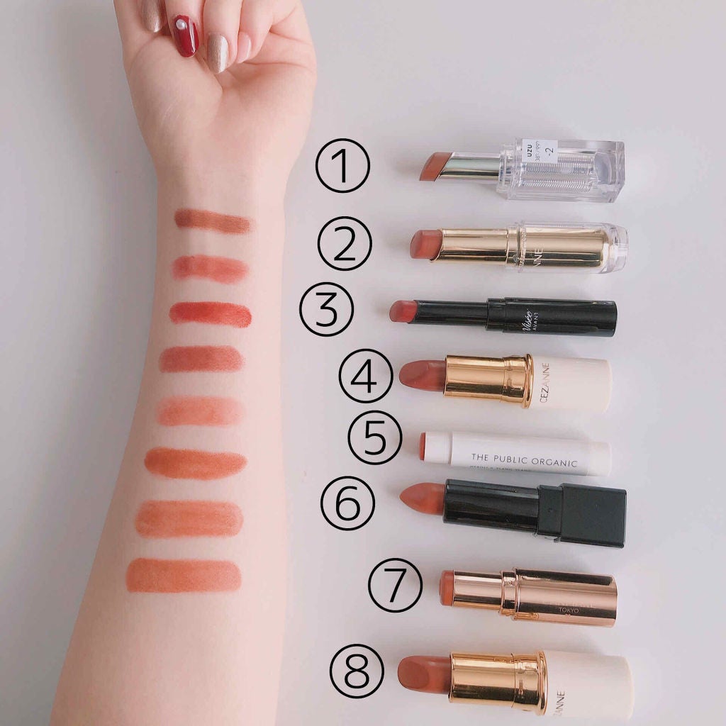 ラスティング リップカラーN/CEZANNE/口紅を使ったクチコミ(3枚目)