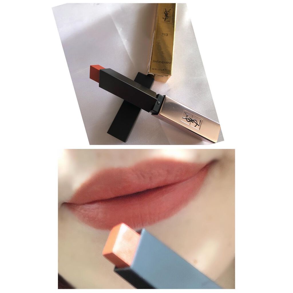 ルージュ ピュールクチュール ザ スリム/YVES SAINT LAURENT BEAUTE/口紅を使ったクチコミ(3枚目)