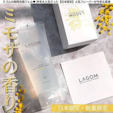 ラゴム ジェルトゥウォーター クレンザー(朝用洗顔)/LAGOM /洗顔フォームを使ったクチコミ（1枚目）