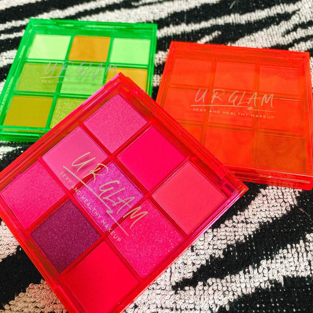 UR GLAM BLOOMING EYE COLOR PALETTE/U R GLAM/アイシャドウパレットを使ったクチコミ(1枚目)