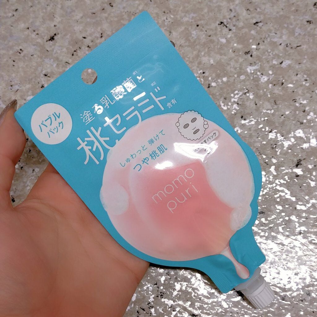 ももぷり フレッシュバブルパック/ももぷり/洗い流すパック・マスクを使ったクチコミ(1枚目)