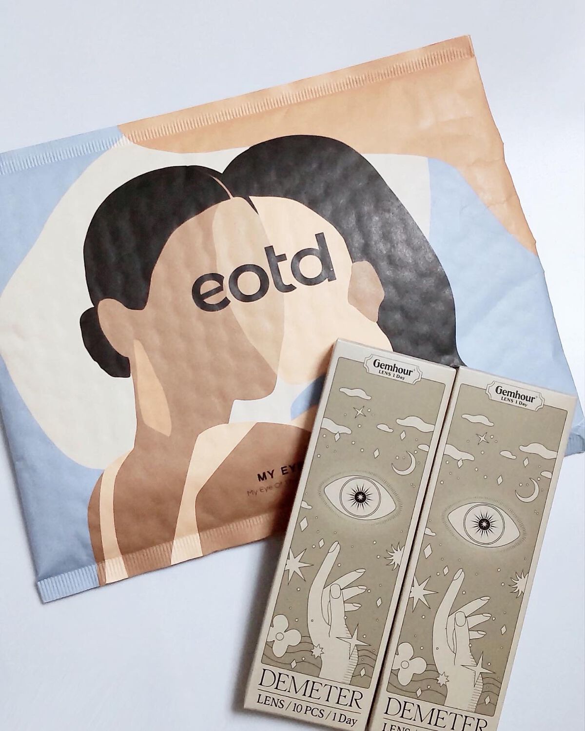DEMETER/Gemhour lens/カラーコンタクトレンズを使ったクチコミ（2枚目）
