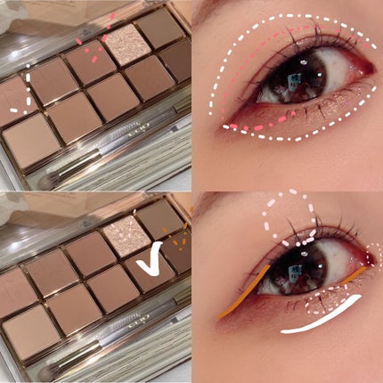 プロ アイ パレット/CLIO/アイシャドウパレットを使ったクチコミ(2枚目)