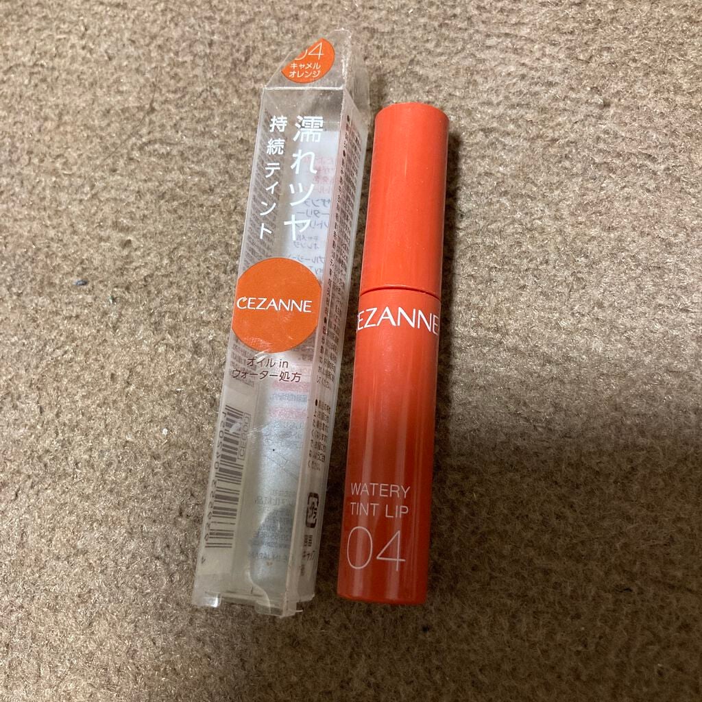 ウォータリーティントリップ/CEZANNE/リップティントを使ったクチコミ(1枚目)