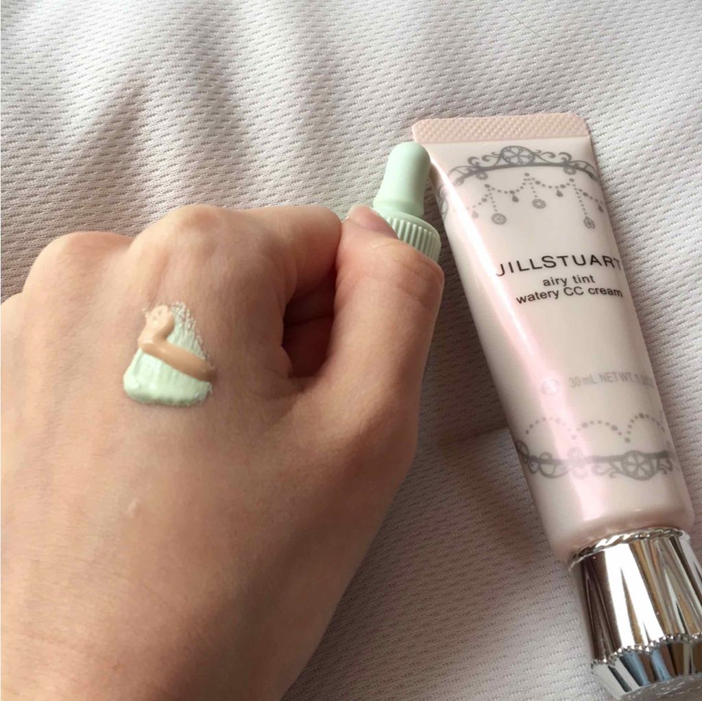 エアリーティント ウォータリーCCクリーム/JILL STUART/CCクリームを使ったクチコミ（2枚目）