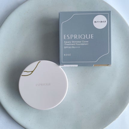 アクアリー スキンウェア カバー/ESPRIQUE/クッションファンデーションを使ったクチコミ(1枚目)