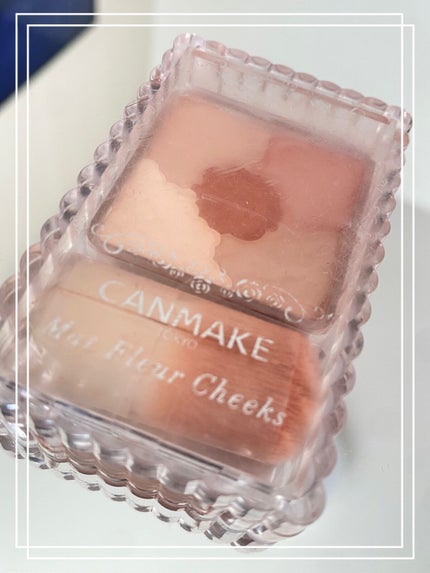 グロウフルールチークス/キャンメイク/パウダーチークを使ったクチコミ(1枚目)