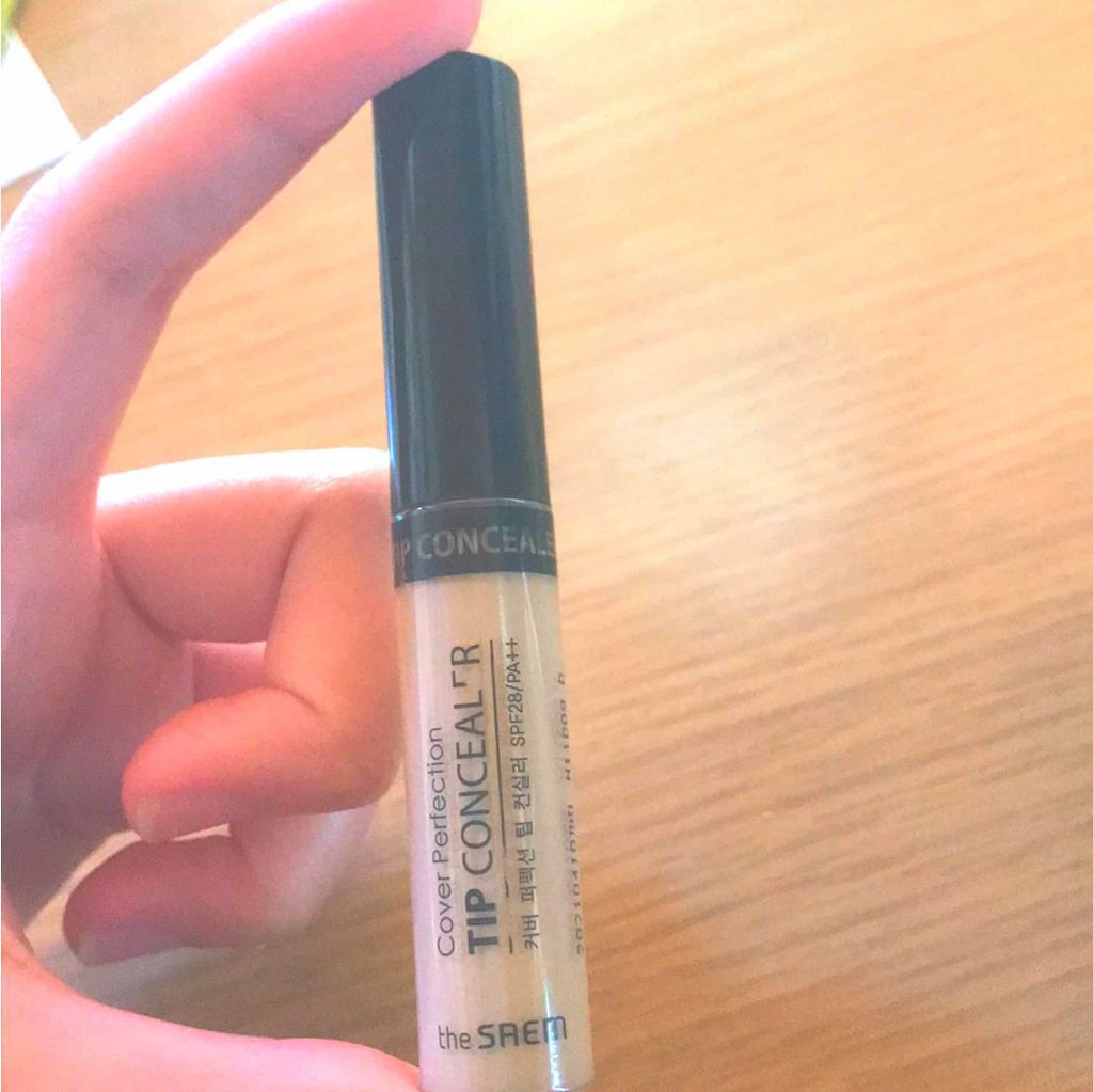 カバーパーフェクション チップコンシーラー/the SAEM/リキッドコンシーラーを使ったクチコミ(1枚目)
