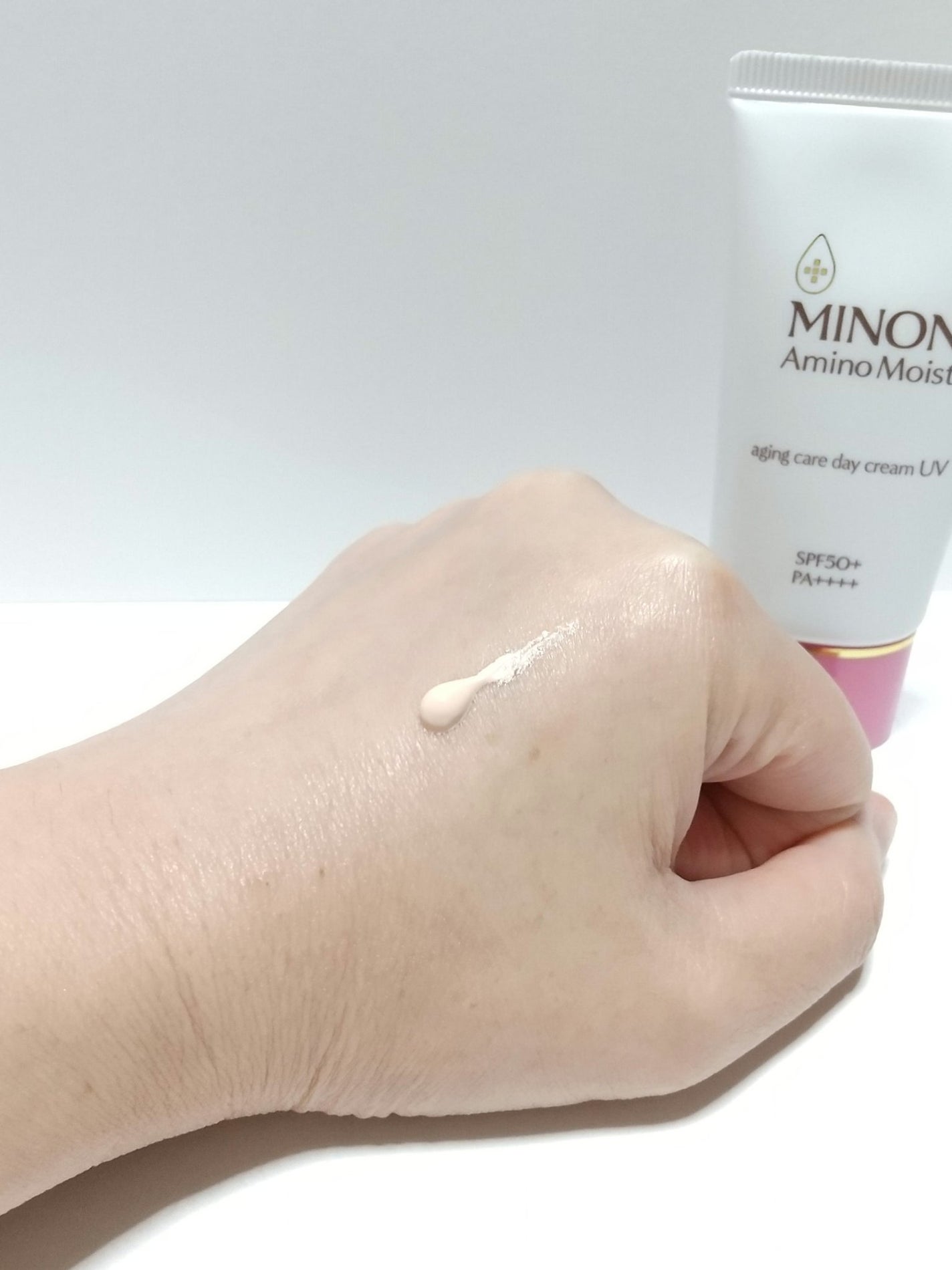 ミノン アミノモイスト エイジングケア デイクリームUV/ミノン/日焼け止めクリームを使ったクチコミ(2枚目)