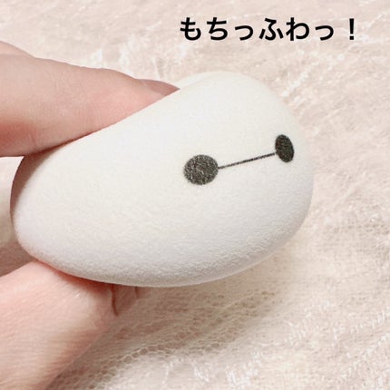 3Dメイクアップスポンジ(ベイマックス)/SHOBIDO/パフ・スポンジを使ったクチコミ(4枚目)