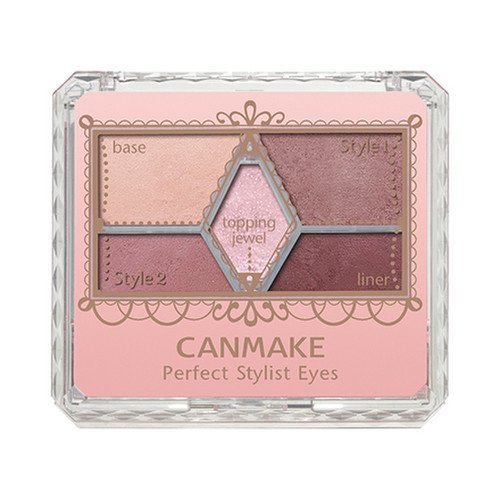 【旧品】パーフェクトスタイリストアイズ No.21 ストロベリーミルクモカ/キャンメイク/アイシャドウパレットを使ったクチコミ（1枚目）