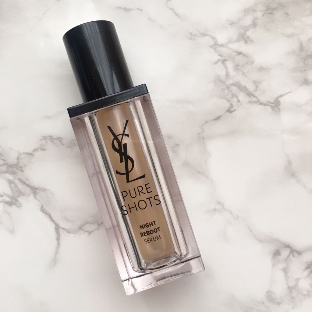 ピュアショット ナイト リチャージセラム/YVES SAINT LAURENT BEAUTE/美容液を使ったクチコミ(1枚目)
