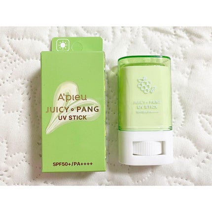 アピュー ジューシーパン UVスティック/A’pieu/日焼け止め・UVケアを使ったクチコミ(4枚目)