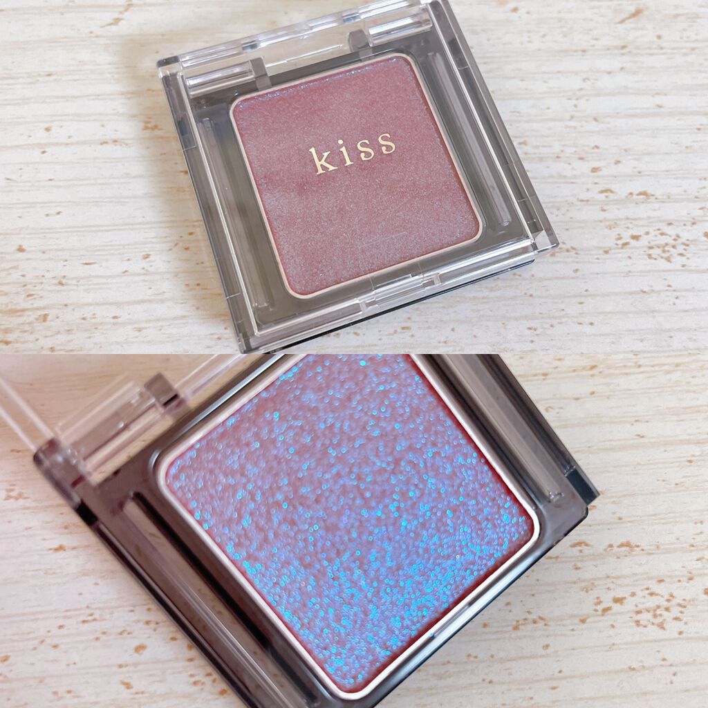 シアー グリッターアイズ/KiSS/単色アイシャドウを使ったクチコミ(2枚目)