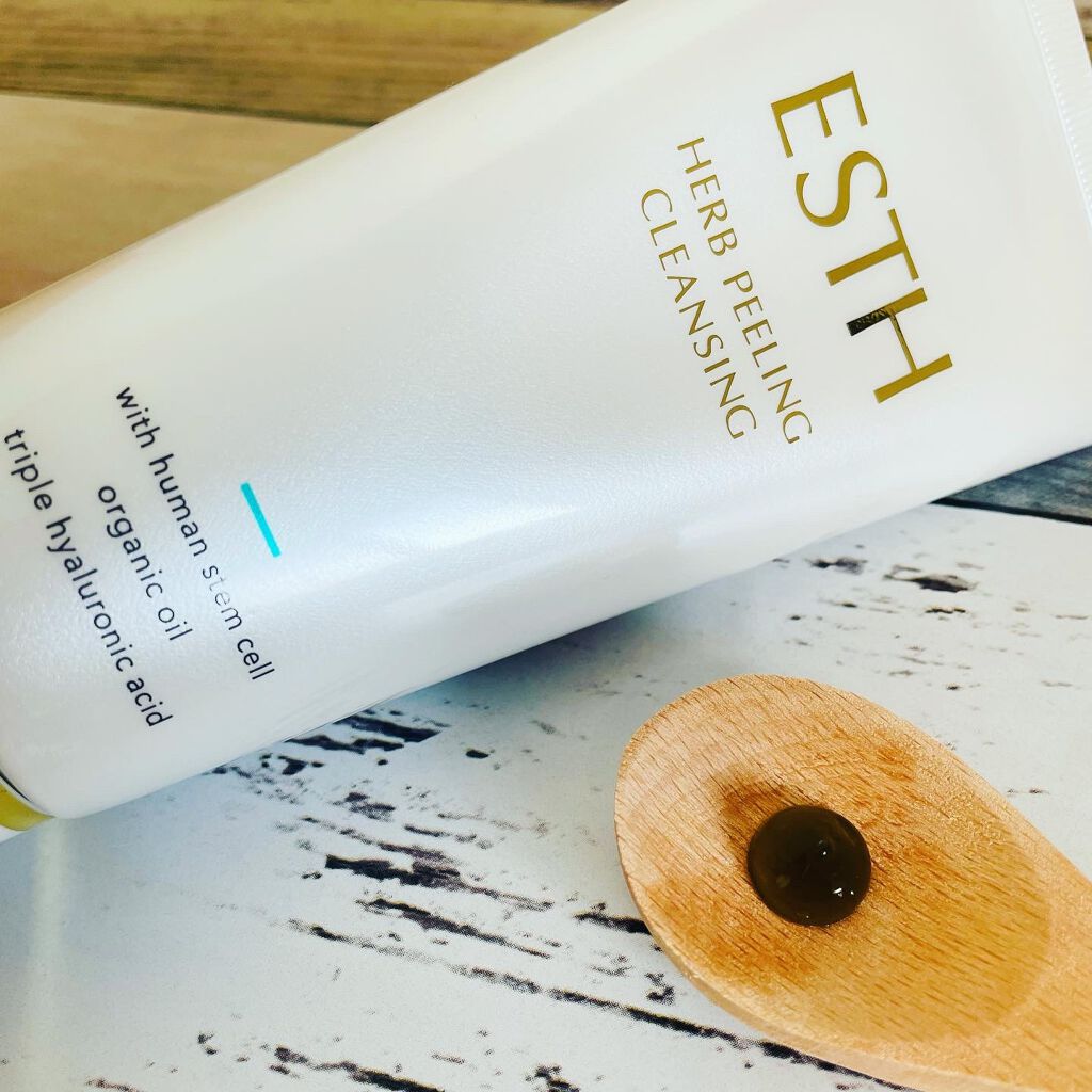 ハーブピーリングクレンジング/ESTH/クレンジングジェルを使ったクチコミ（1枚目）