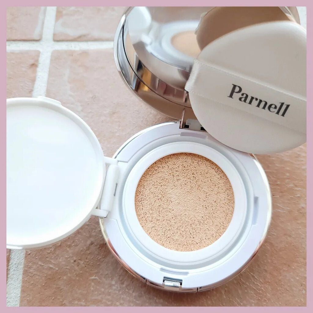 シカマヌ セラム クッションファンデ/parnell/クッションファンデーションを使ったクチコミ(4枚目)