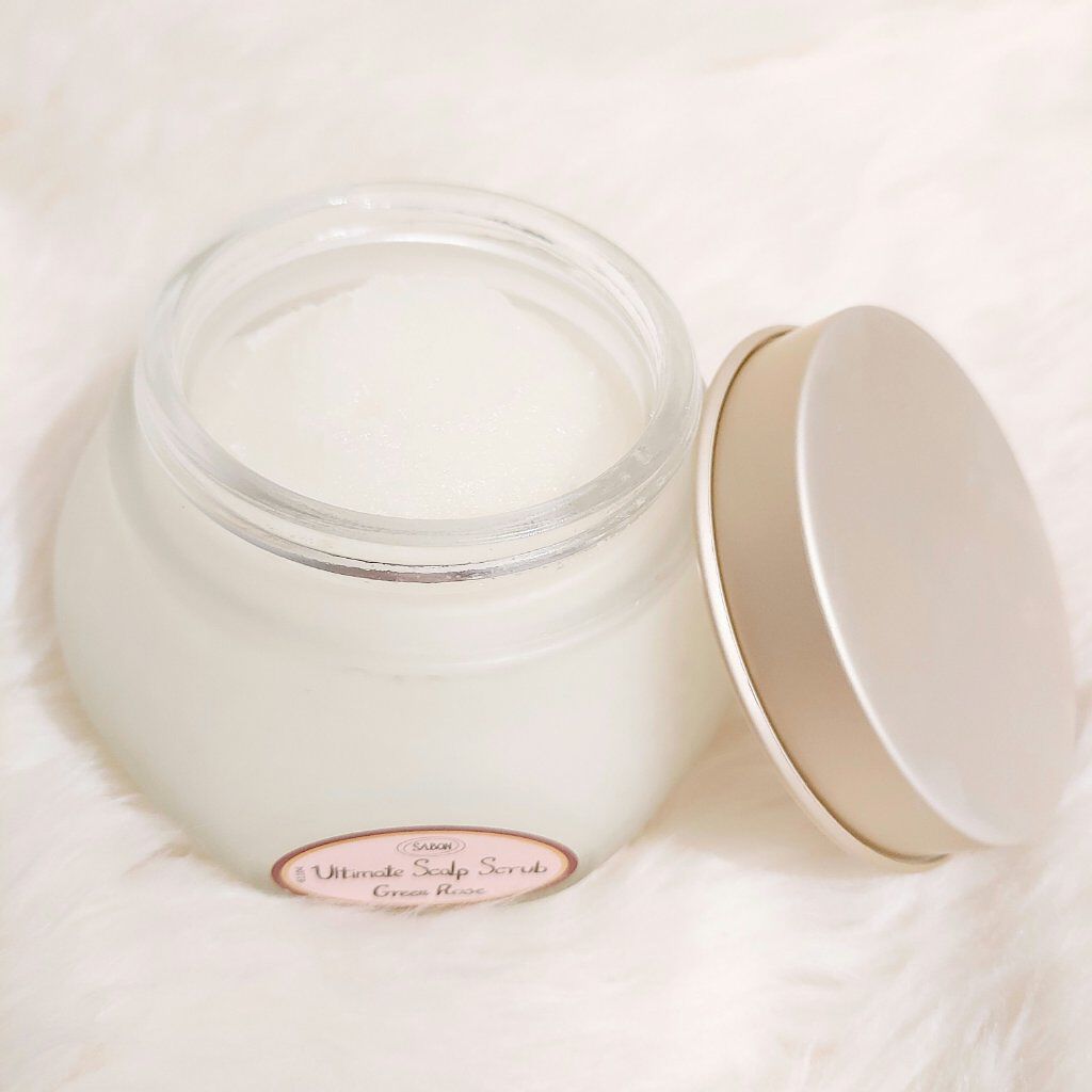 ヘッドスクラブ グリーン・ローズ/SABON/ヘッドスクラブを使ったクチコミ（2枚目）