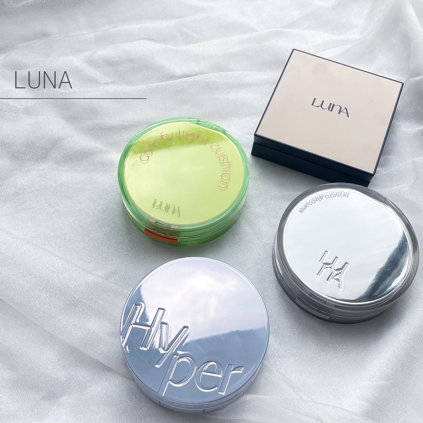 ハイパーメッシュファンデーション/LUNA/クッションファンデーションを使ったクチコミ（1枚目）