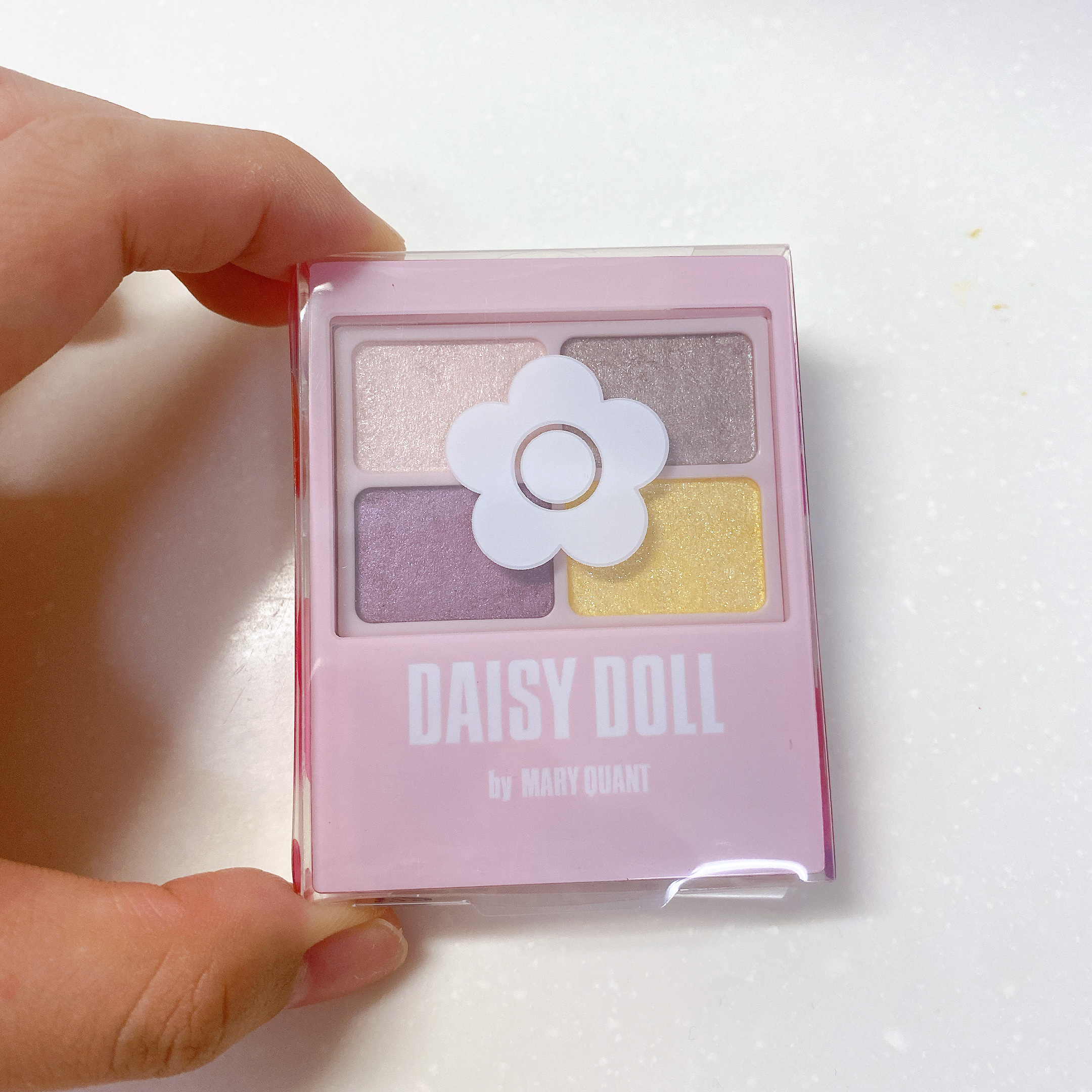 デイジードール アイカラー パレット BR-04 ハニーブラウン/DAISY DOLL by MARY QUANT/アイシャドウパレットを使ったクチコミ（3枚目）