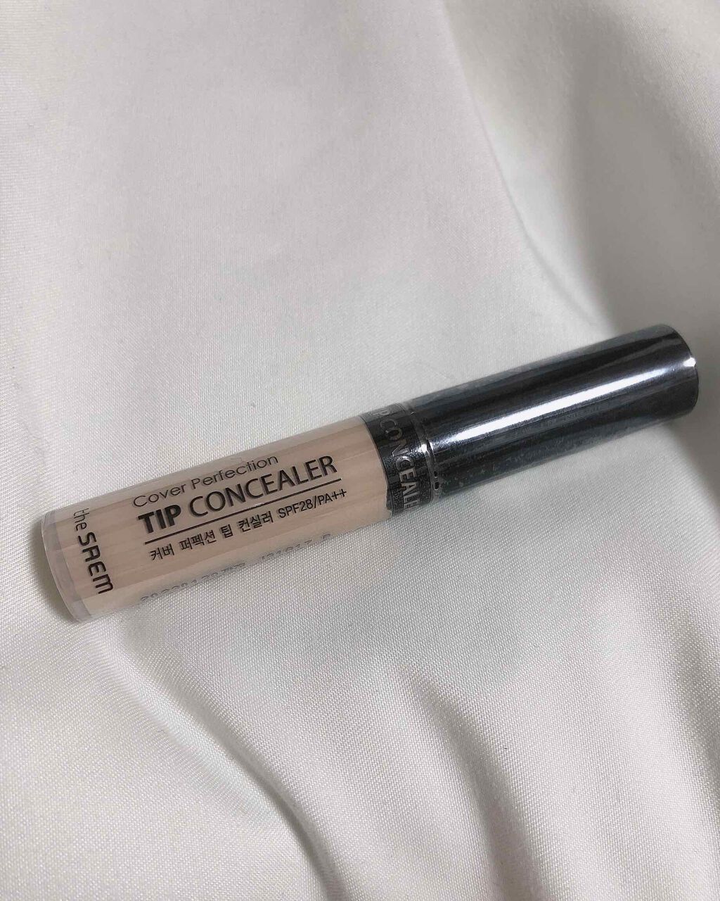 カバーパーフェクション チップコンシーラー/the SAEM/リキッドコンシーラーを使ったクチコミ(1枚目)