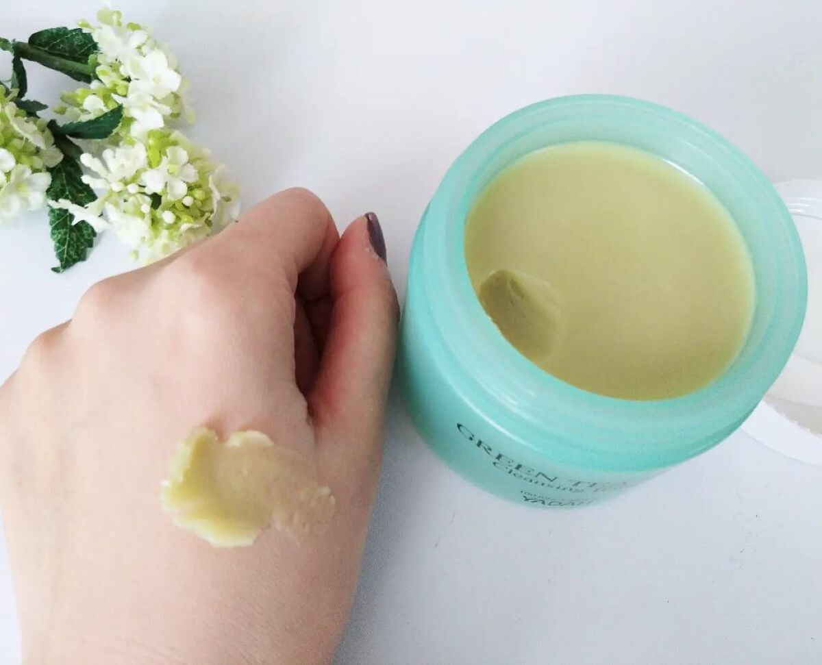 グリーンティーピュアクレンジングバームⅡ/YADAH/クレンジングバームを使ったクチコミ(2枚目)