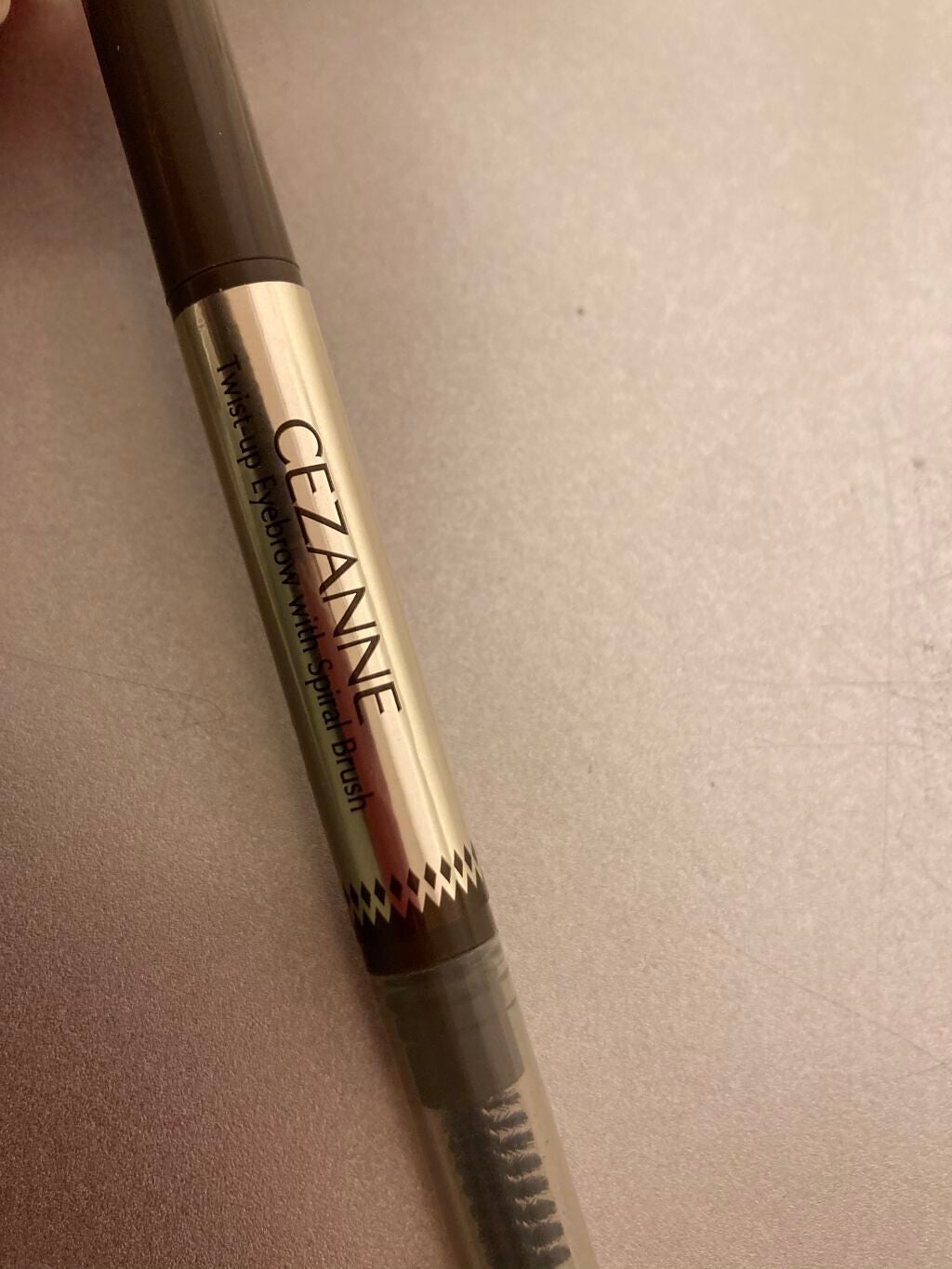 ブラシ付きアイブロウ繰り出し/CEZANNE/アイブロウペンシルを使ったクチコミ(1枚目)
