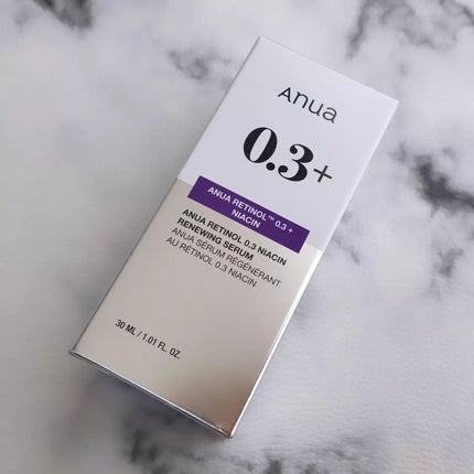 レチノール0.3 ナイアシンリニューイングセラム/Anua/美容液を使ったクチコミ(7枚目)