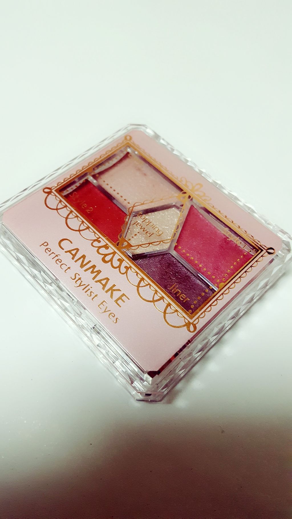 【旧品】パーフェクトスタイリストアイズ/キャンメイク/アイシャドウパレットを使ったクチコミ(1枚目)