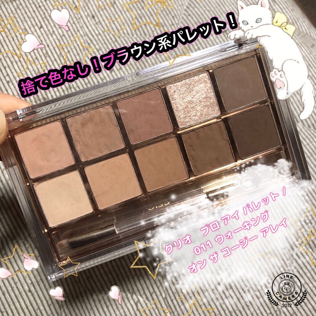 プロ アイ パレット/CLIO/アイシャドウパレットを使ったクチコミ(1枚目)