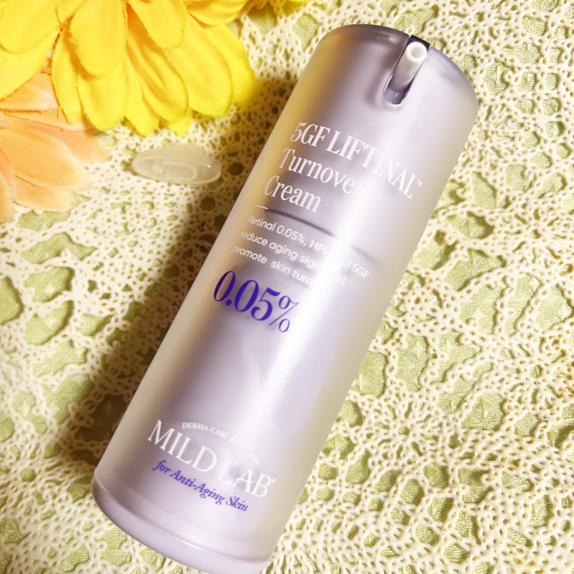 5GF リフティナル ターンオーバー クリーム ／次世代レチノール/Mildlab/フェイスクリームを使ったクチコミ（2枚目）