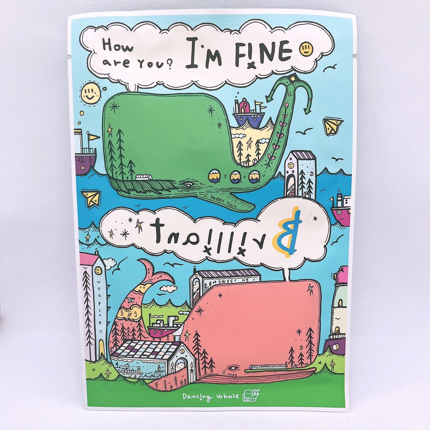 ブリリアント マスクパック/DANCING WHALE/シートマスク・パックを使ったクチコミ(1枚目)