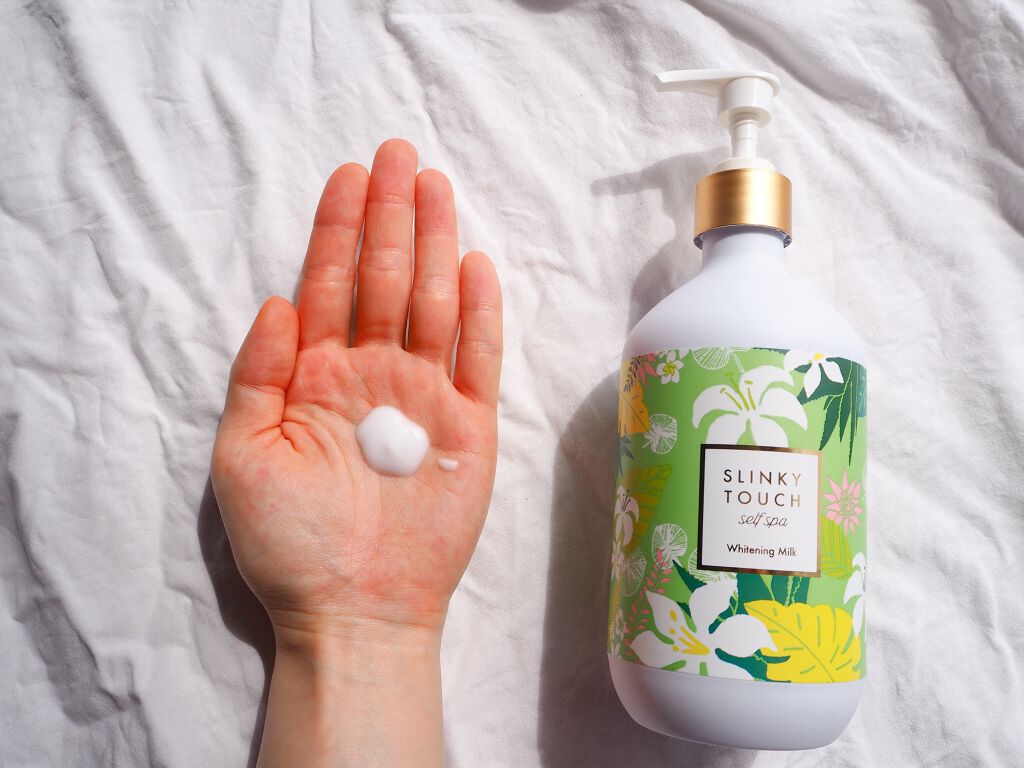 薬用美白ボディミルク/スリンキータッチ セルフスパ/ボディミルクを使ったクチコミ（2枚目）