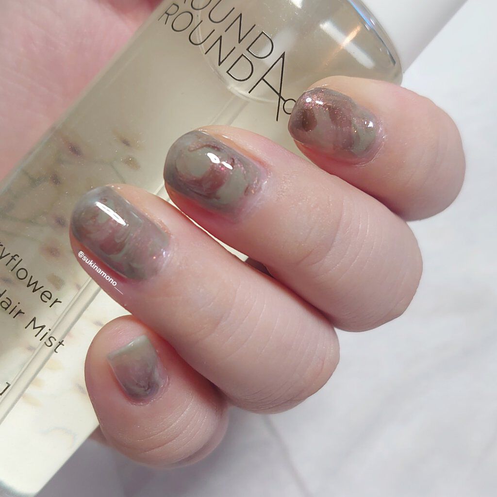 グロウアップネイルカラー/hince/マニキュアを使ったクチコミ（2枚目）